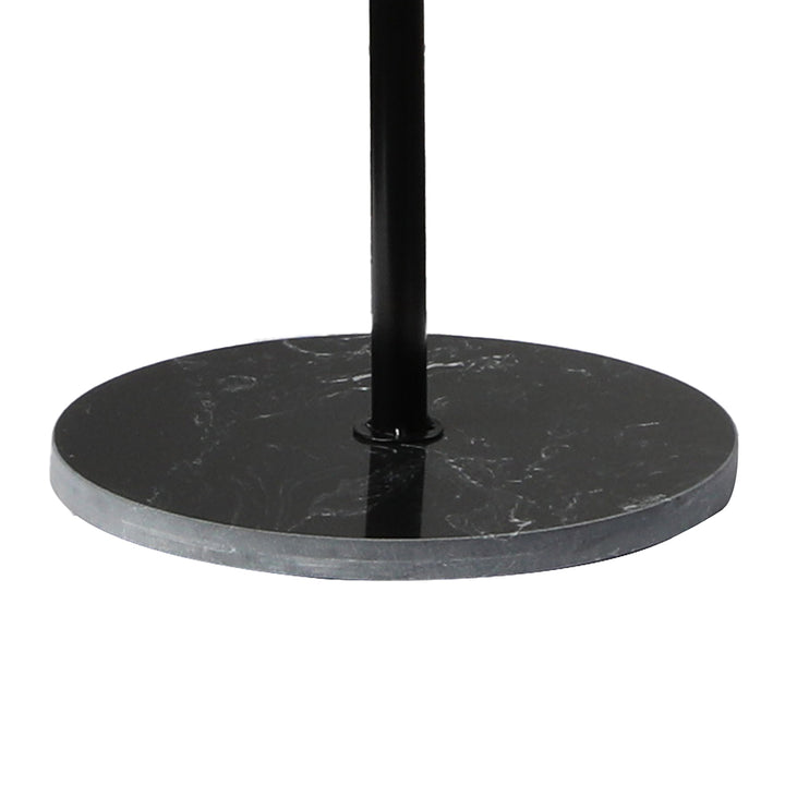 Side Table Round Tabletop Small Lightweight - Levede