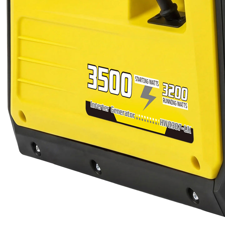 3500W Petrol Inverter Generator Portable Silent Pure Sine Wave Power