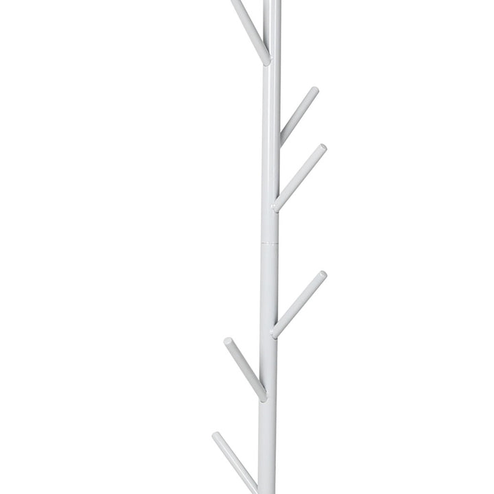 Levede Coat Rack Hat Clothes Stand Hanger White-1848848563531026437