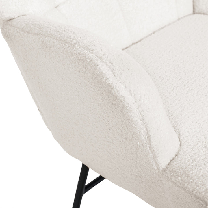 Levede Fleece Rocking Chair - Levede