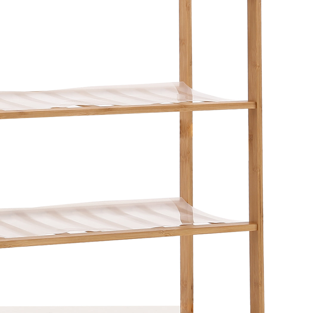 2x Levede 3 Tier Bamboo Shoe Rack - Levede