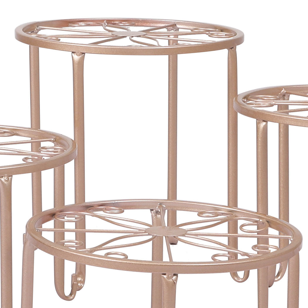 Levede Metal Plant Stand Outdoor Indoor - Versatile Design for Any Space - Levede