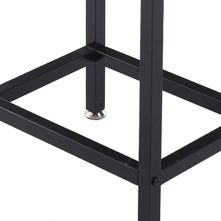 Levede 2x Industrial Bar Stools Wooden - Levede