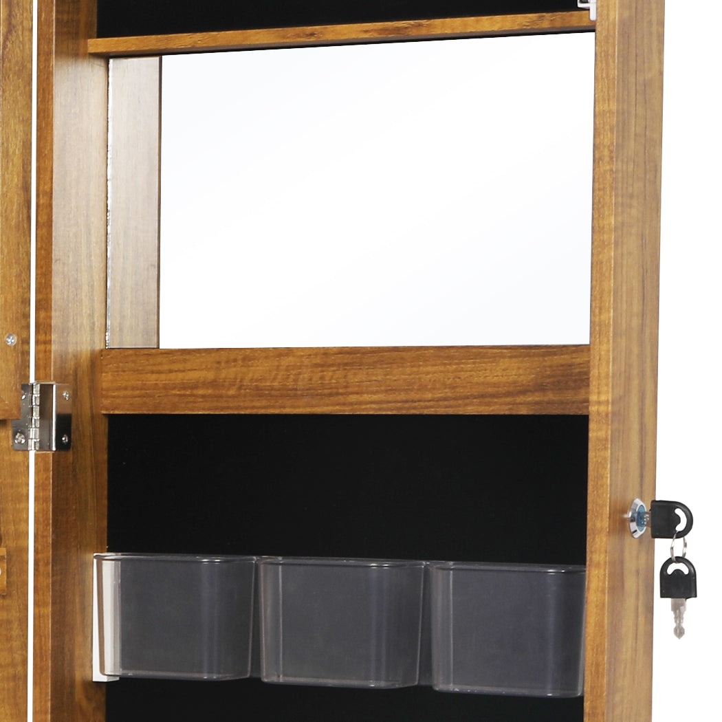 Levede Dressing Mirror Jewellery Cabinet - Levede