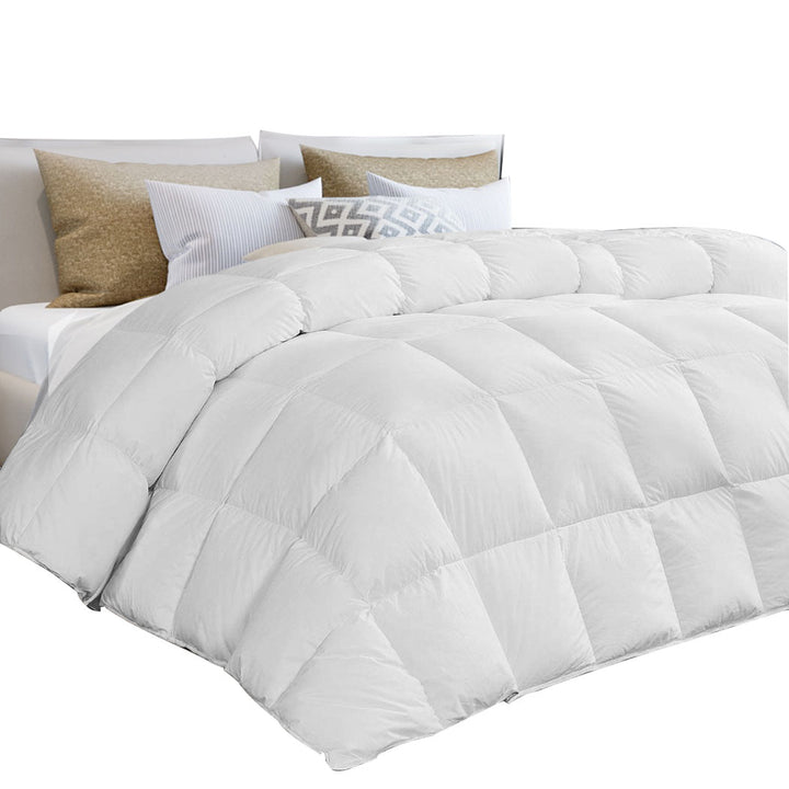 DreamZ All Season Microfiber Quilt Siliconized Doona Duvet - Levede