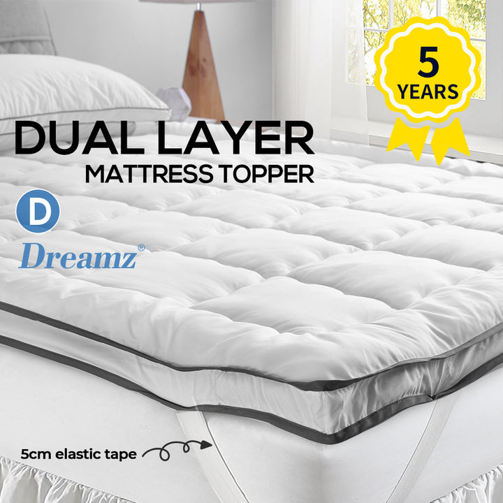 DreamZ Bedding Luxury Pillowtop Mattress - Levede