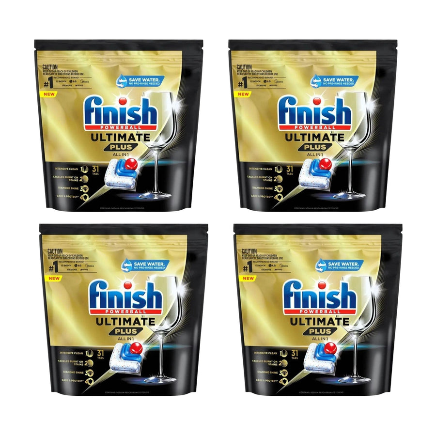 Finish Ultimate Plus 43c/Tab x 124 Dishwasher Tablets.