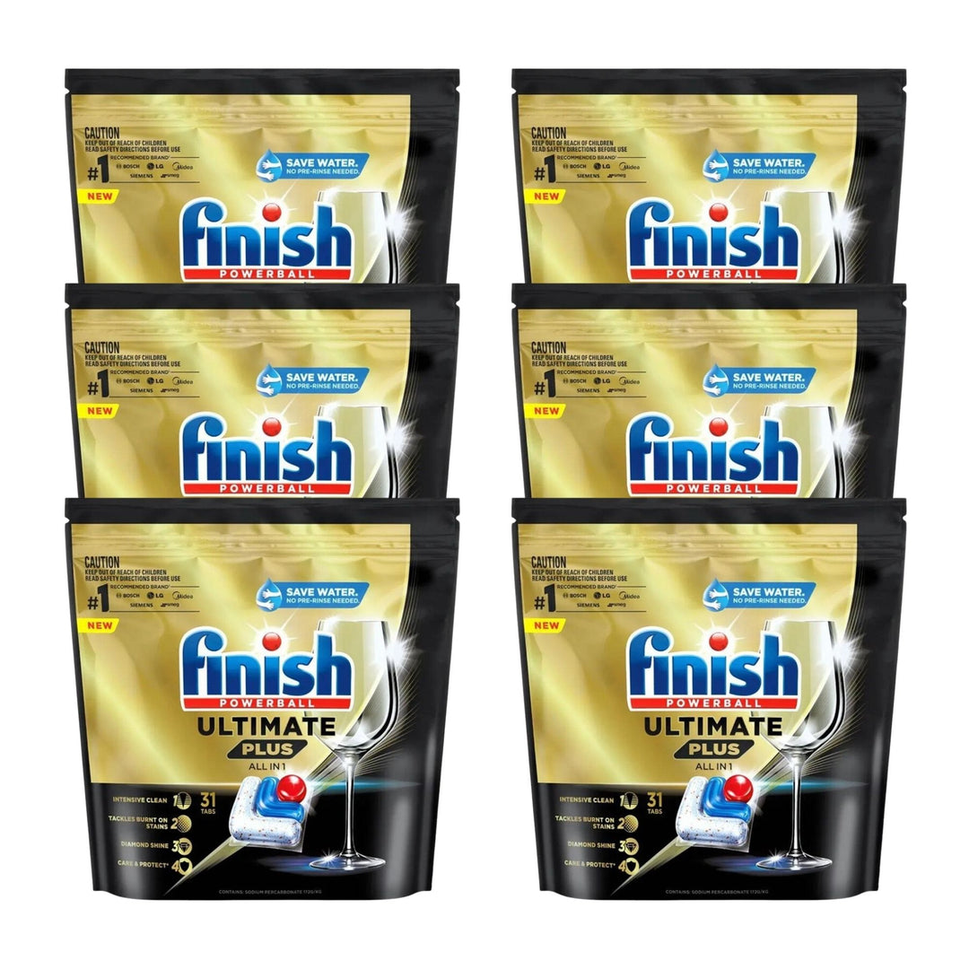 Finish Ultimate Plus 41c/Tab x 186 Dishwasher Tablets.