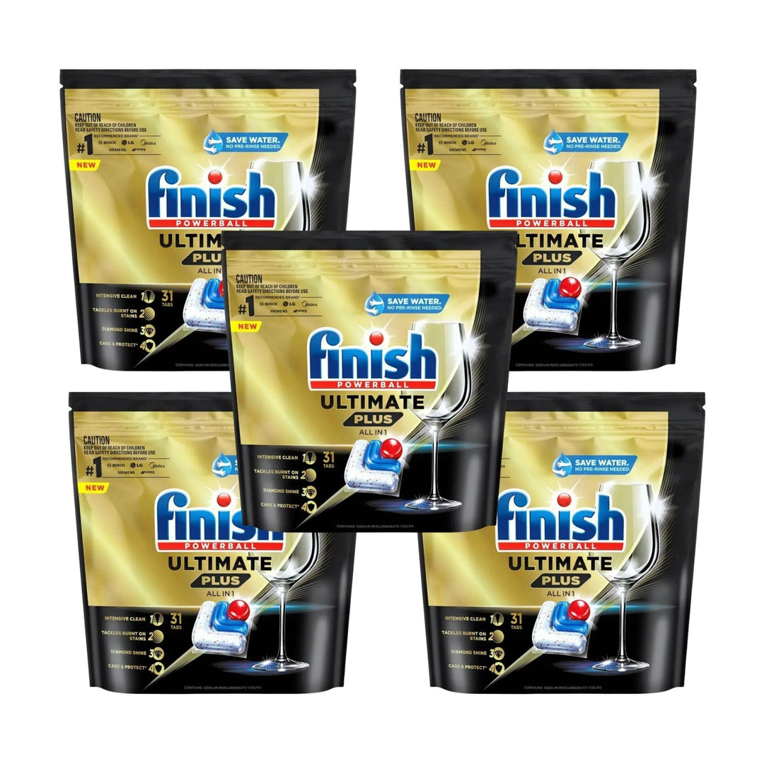 Finish Ultimate Plus 42c/Tab x 155 Dishwasher Tablets.