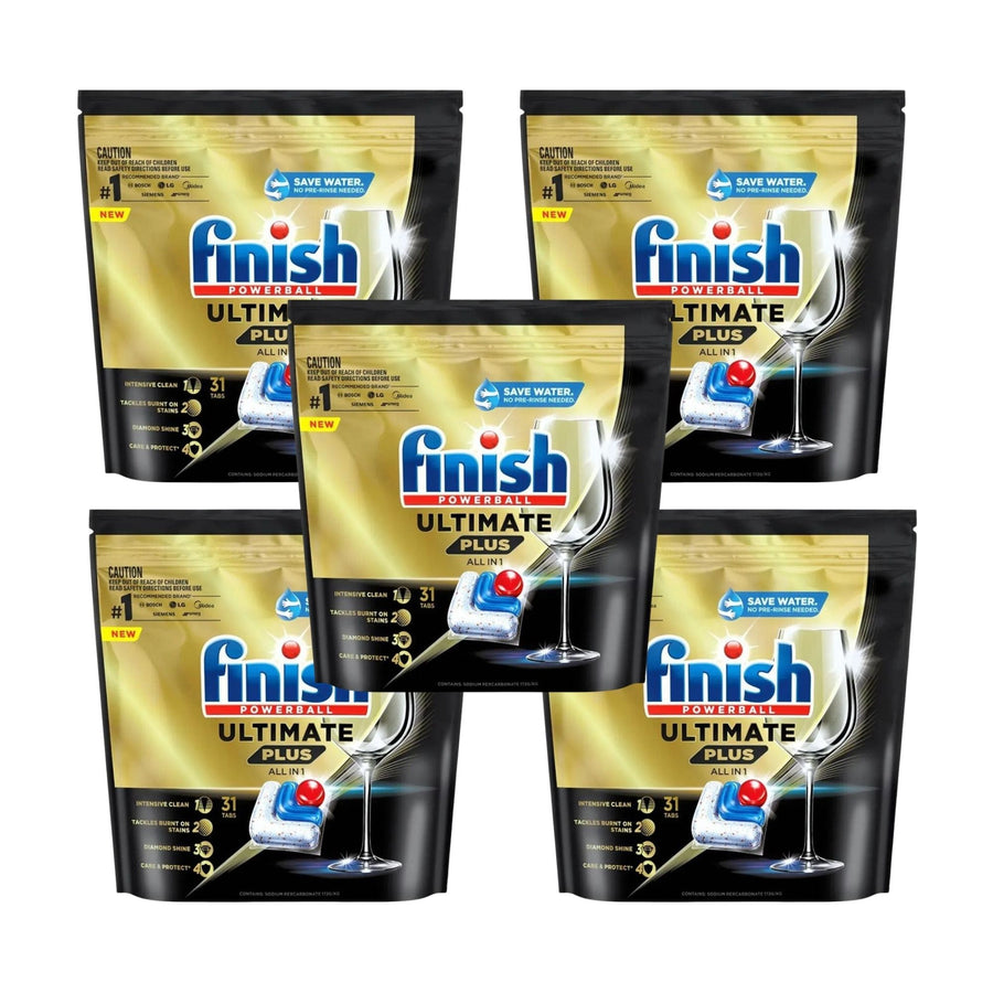 Finish Ultimate Plus 42c/Tab x 155 Dishwasher Tablets.