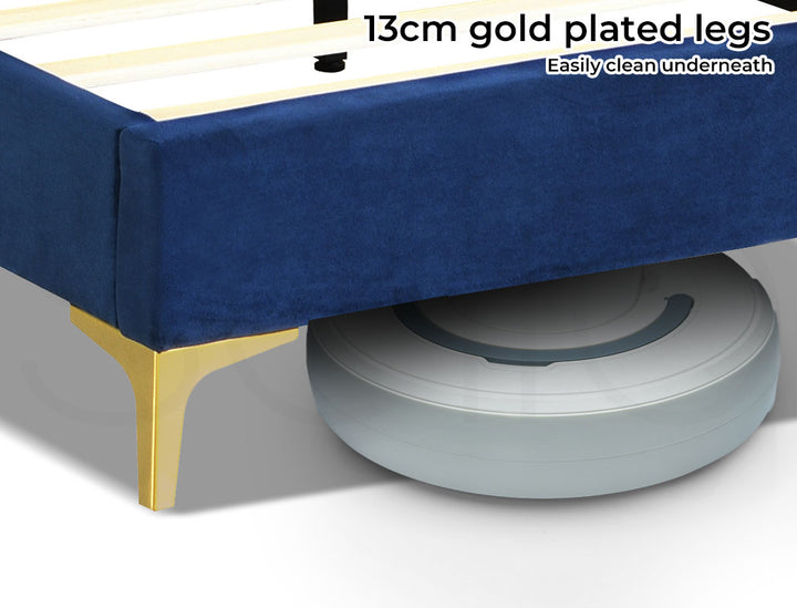 robot vacuum under Bed Frame 
