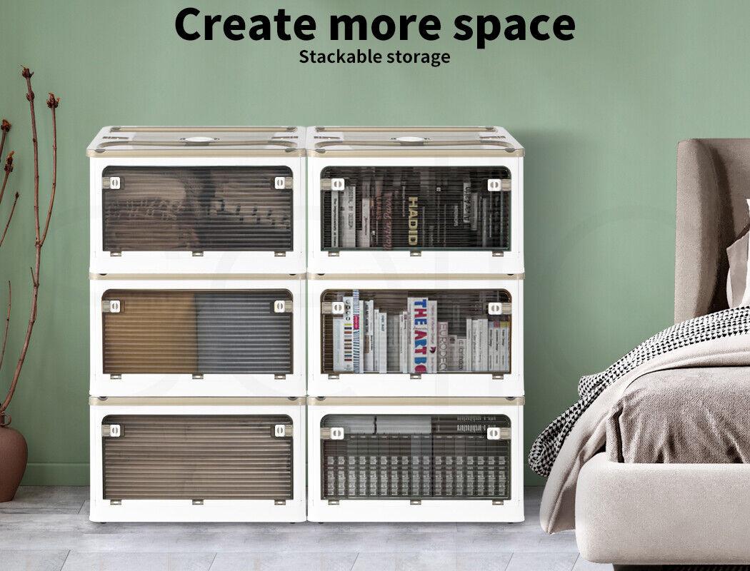 Stackable Plastic Storage Containers (28L / 55L / 124L)
