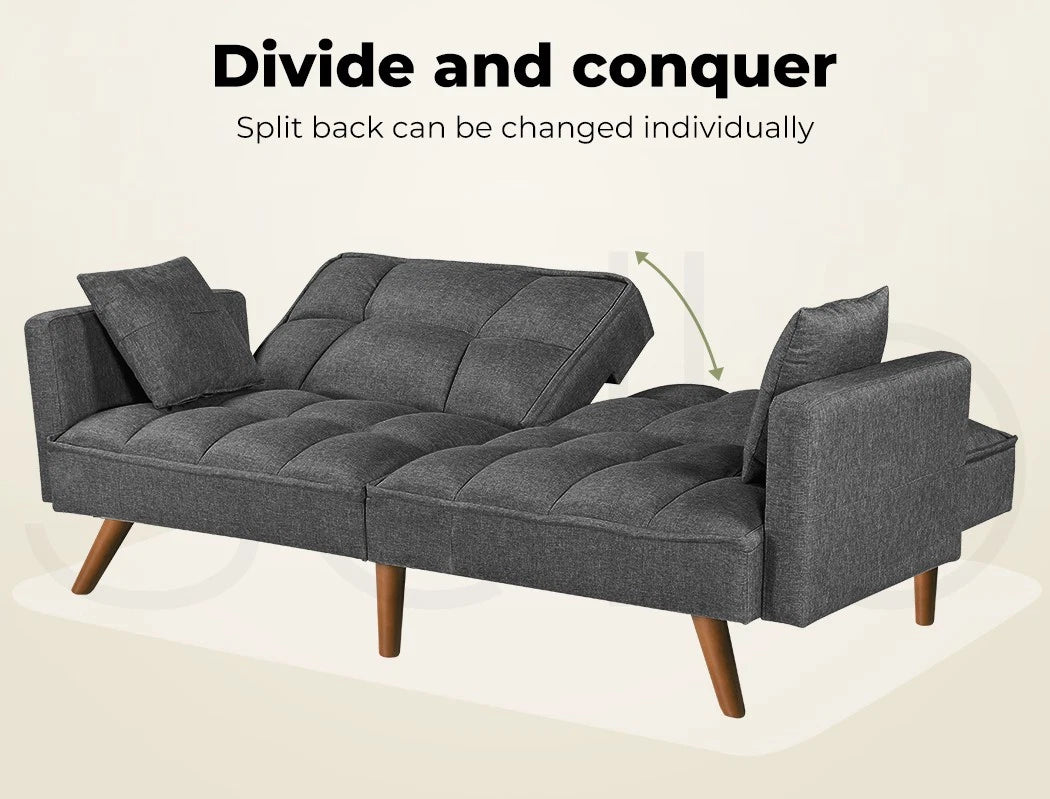 Sofa Bed Futon Convertible Fabric