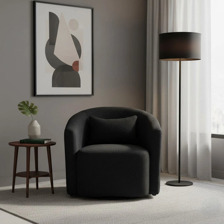 Swivel Barrel Armchair Tub