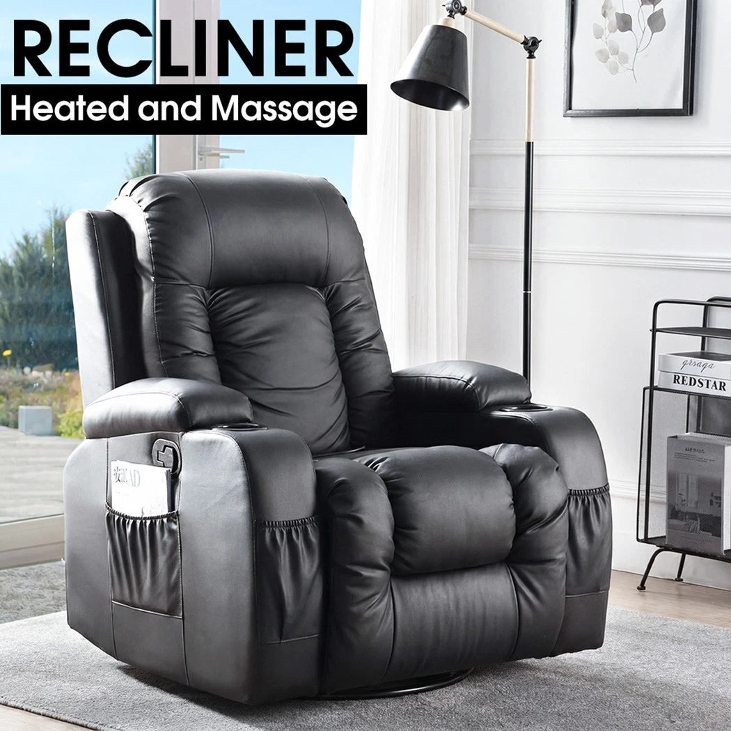 Massage Sofa Chair Recliner 360