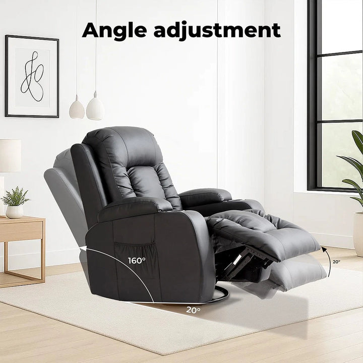 Massage Sofa Chair Recliner 360