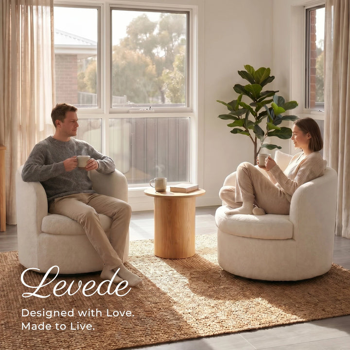Fleece Swivel Chair