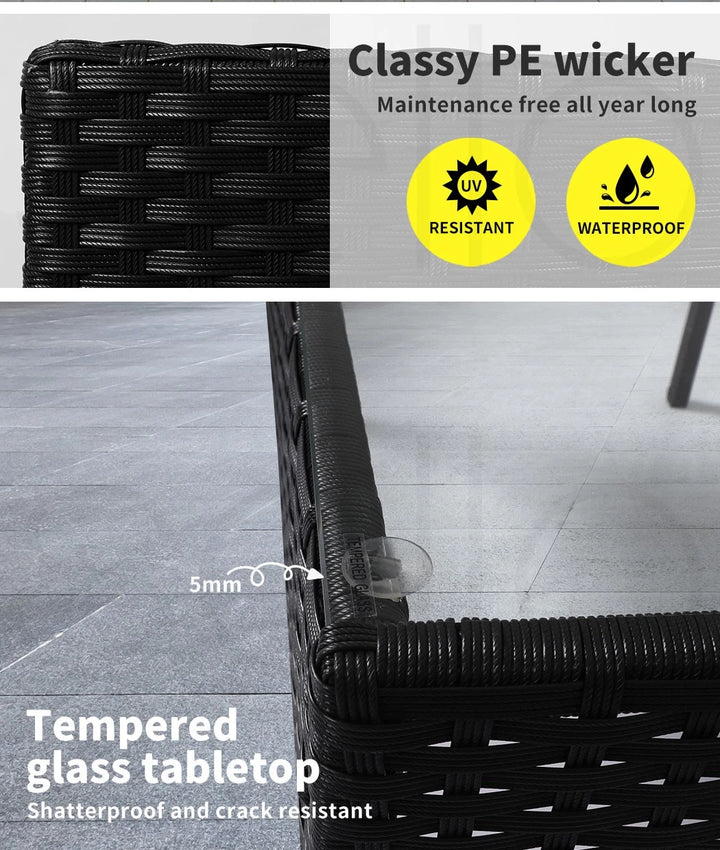 4PCS Outdoor Furniture Setting