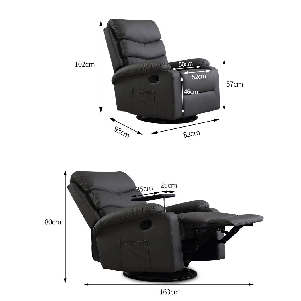 Massage Chair Recliner 360 Swivel - Comfortable and Stylish Seating Option