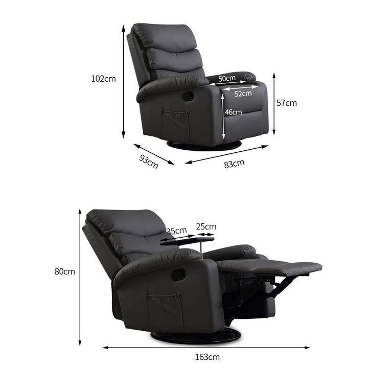 Massage Chair Recliner 360 Swivel - Comfortable and Stylish Seating Option