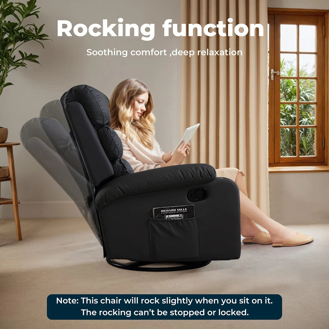 Massage Chair Recliner 360 Swivel - Comfortable and Stylish Seating Option