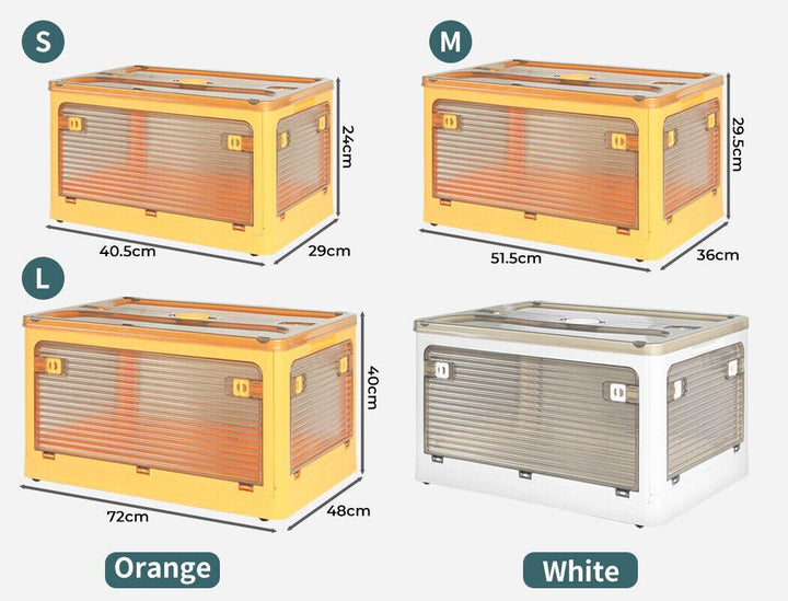 Stackable Plastic Storage Containers (28L / 55L / 124L)