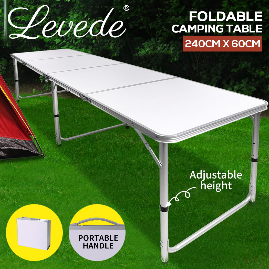 Levede Folding Camping Table Portable - Levede