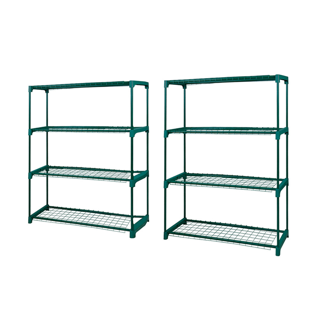 Levede 2x 4 Tier Plant Stand Shelves - Levede