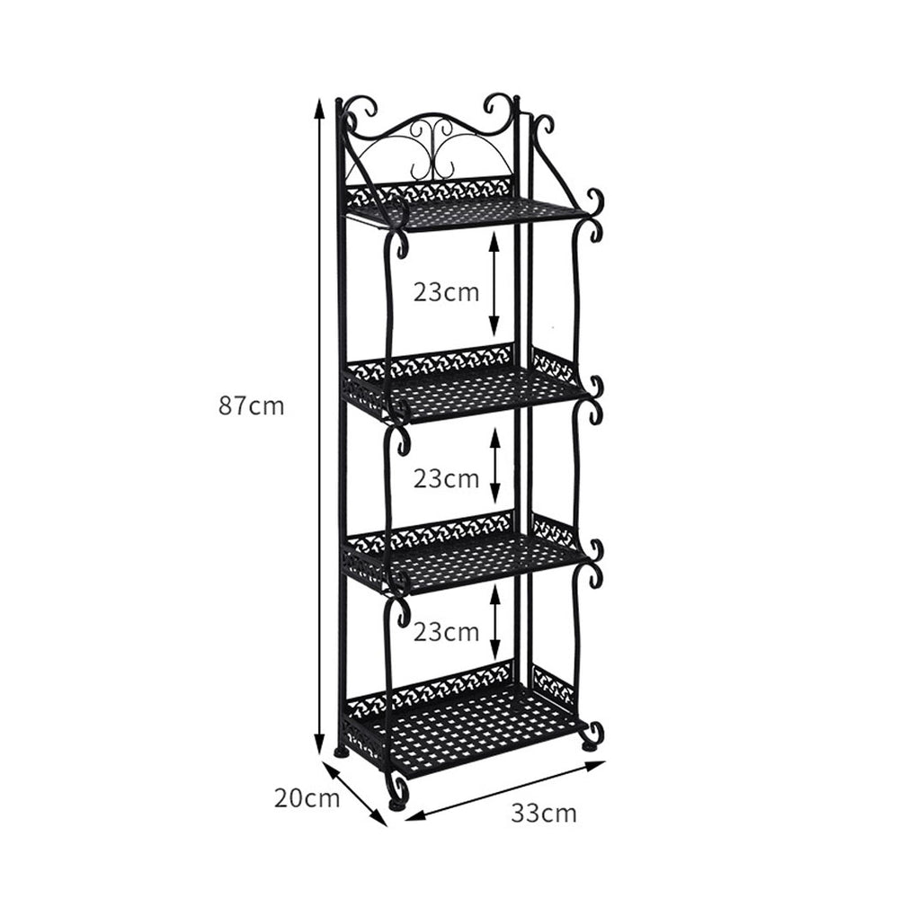 Levede Plant Stand 4 Tiers Outdoor Indoor - Levede