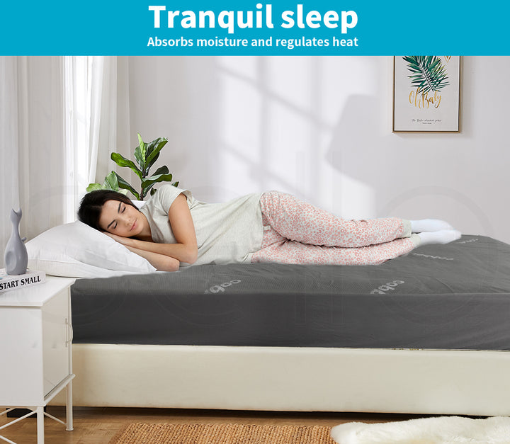 well sleep on  Dreamz Pillowtop Bamboo Mattress Protector 