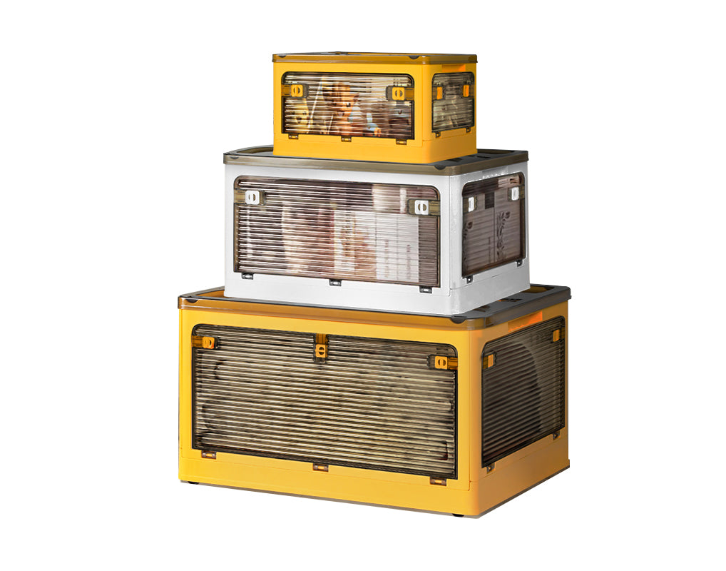 Stackable Plastic Storage Containers (28L / 55L / 124L)