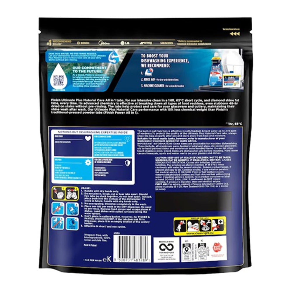 Finish Ultimate Plus 44c/Tab x 93 Dishwasher Tablets.